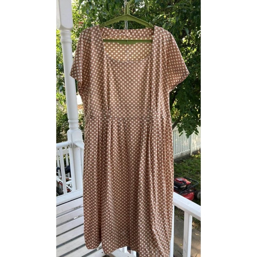 Homemade 1950s Polka Dot MCM Lightweight Dress